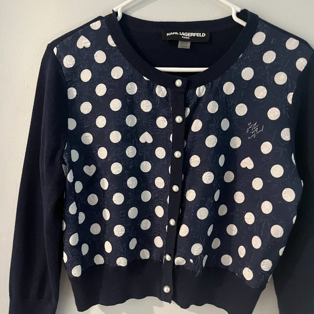 KARL LAGERFELD PARIS SWEATER - SIZE M